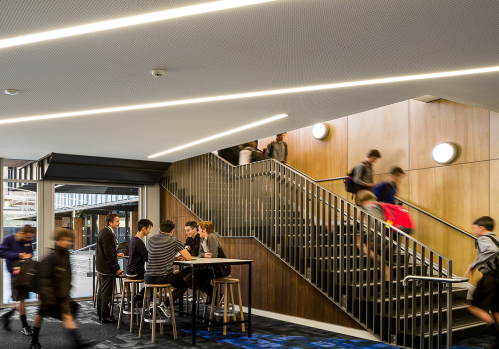 Perforated Walls and Ceilings Proudly Supplied to Award-Winning School