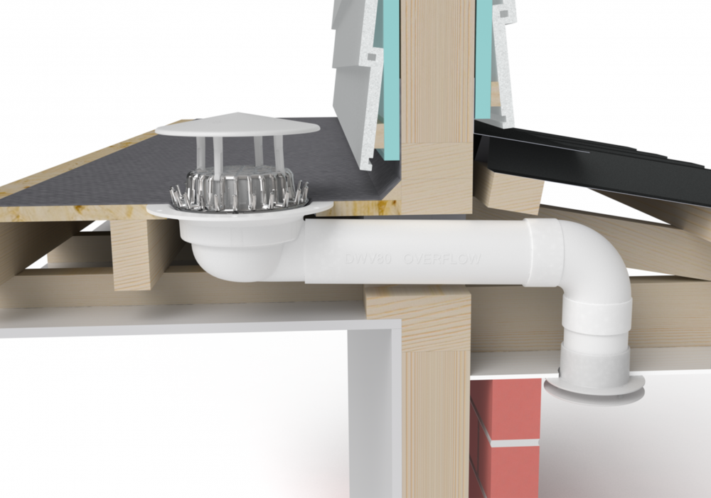 New Solution for Drainage on Skillion Membrane Roofs