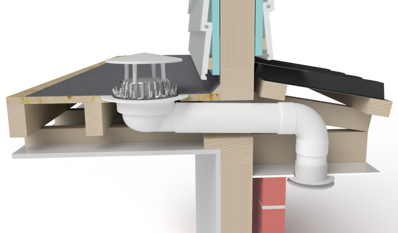 New Solution for Drainage on Skillion Membrane Roofs