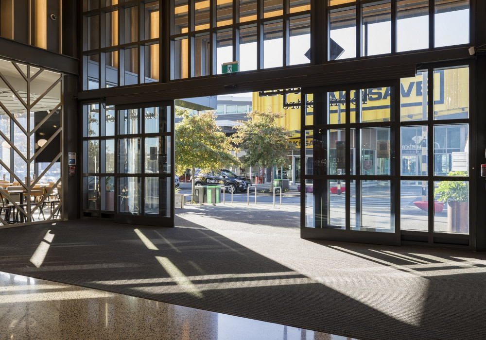 Resilient Entrance Matting Specified for Busy Shopping Centre