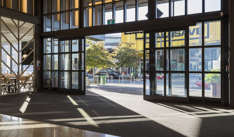 Resilient Entrance Matting Specified for Busy Shopping Centre