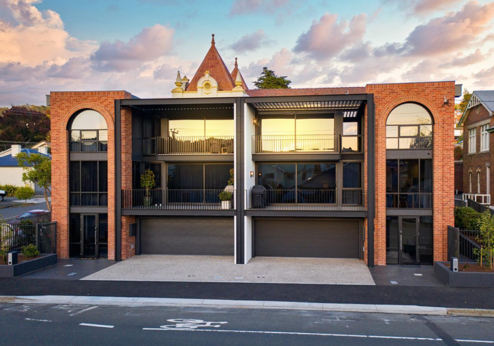 Opening Roofs Bring Flexibility to Multi-Level Apartment Block