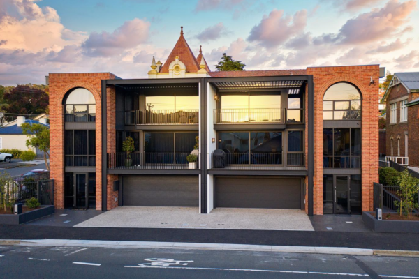 Opening Roofs Bring Flexibility to Multi-Level Apartment Block