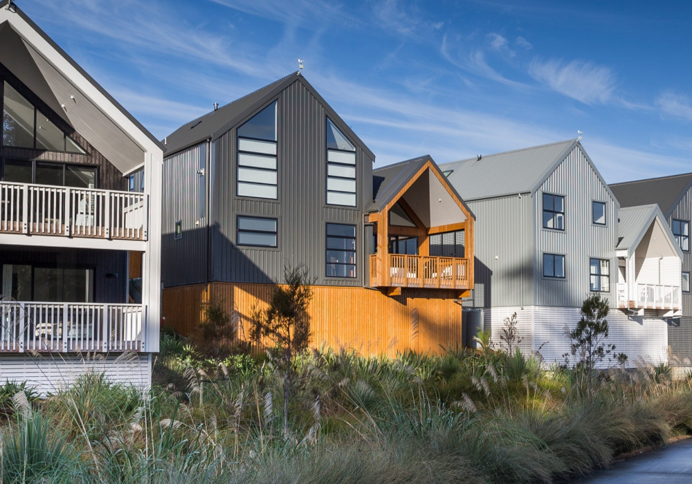 Plumbdek Cladding and Roofing Withstands Coastal Environment at The Brae