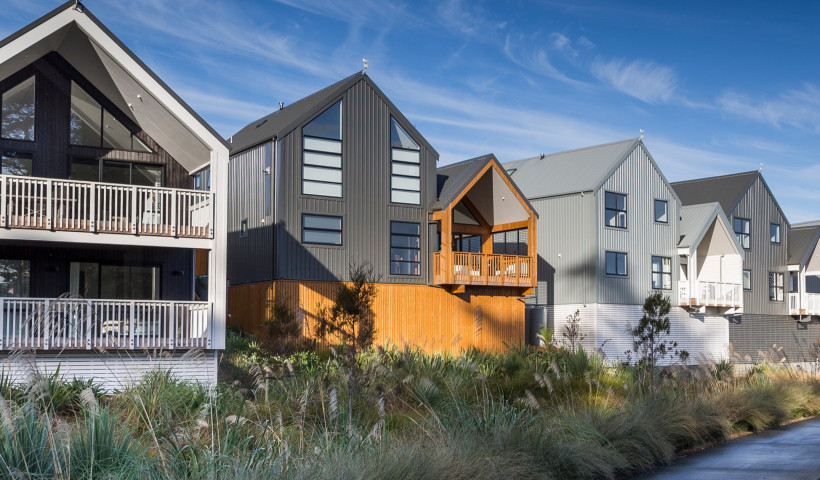 Plumbdek Cladding and Roofing Withstands Coastal Environment at The Brae