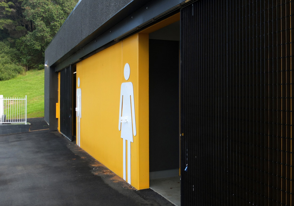 Functional and Durable Toilet Block for Western Springs Stadium