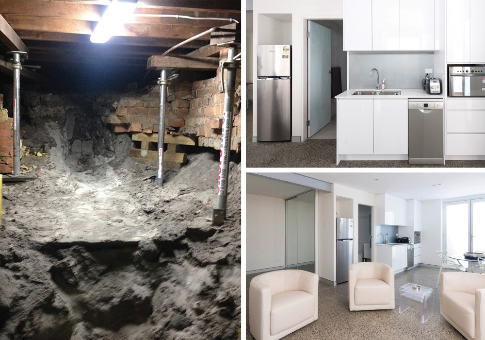 Basement Transformation: From Underground Dirt to Studio Apartment