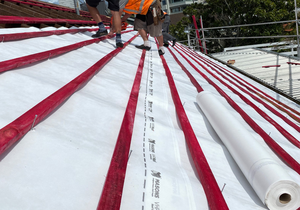 Masons VHP Maxi Roofing Underlay Put to the Test in All Weathers