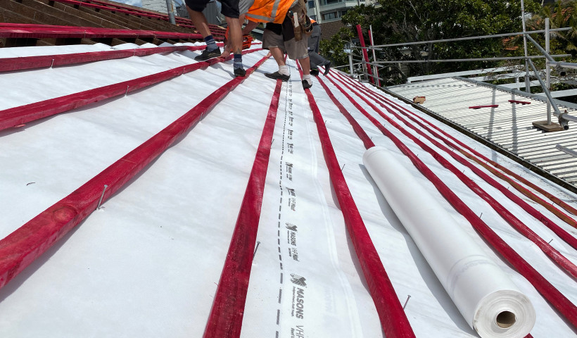 Masons VHP Maxi Roofing Underlay Put to the Test in All Weathers