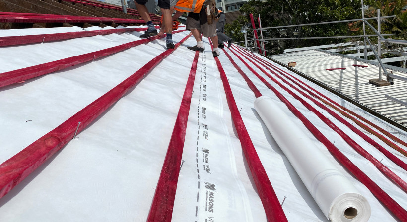 Masons VHP Maxi Roofing Underlay Put to the Test in All Weathers