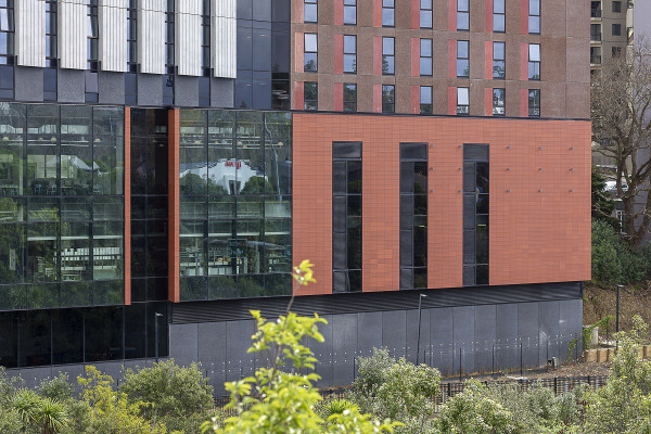 Ventilation Louvres at Student Hall Engineered to Withstand Hurricane Force Winds 