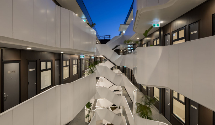 Striking Balustrade Design for Eden View Apartments