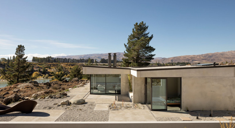 Altherm APL Architectural Series Sliding Doors Perfectly Complement this Bannockburn Build