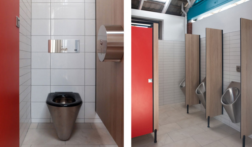 Robust, Vandal Resistant Bathroom Solutions for Mission Bay Changing Rooms