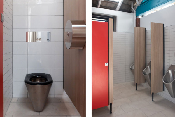 Robust, Vandal Resistant Bathroom Solutions for Mission Bay Changing Rooms