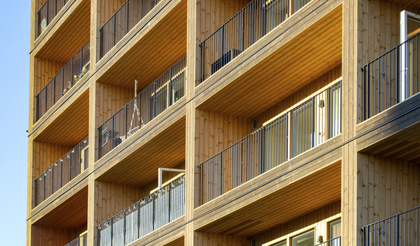 Exterior Type A Cedar Cladding with Fireshield WoodSafe-Exterior