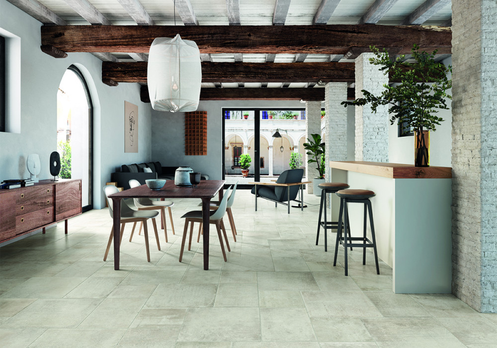 Bringing Modular Back with Blanc Heritage French Pattern Tiles
