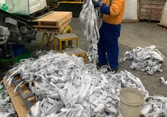 Waste, Destined for Landfill, Recycled into Building Products