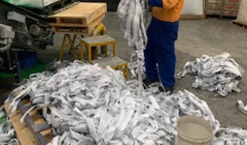 Waste, Destined for Landfill, Recycled into Building Products