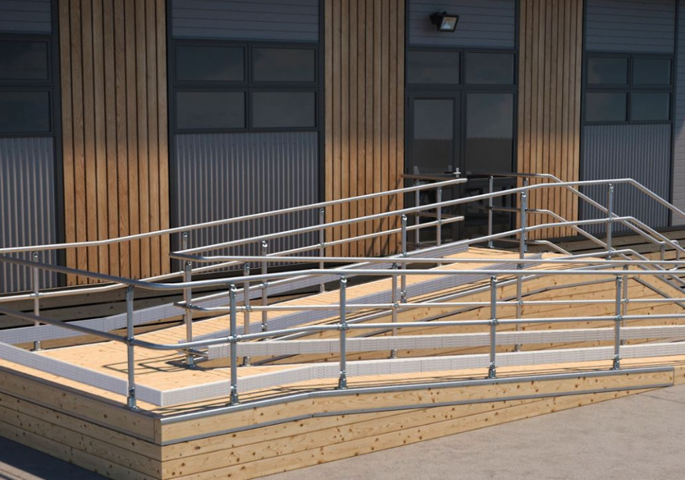 Introducing the Moddex Pre-Fabricated, Modular Ramp, Stair and Deck System