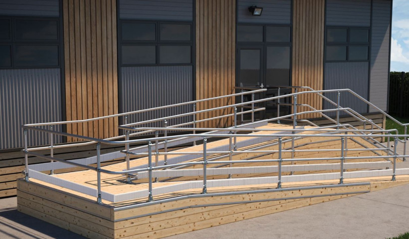Introducing the Moddex Pre-Fabricated, Modular Ramp, Stair and Deck System