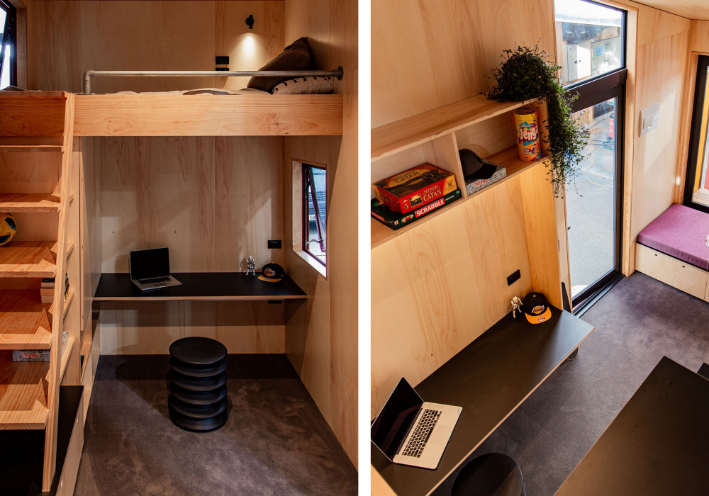Resilient, Low Maintenance Carpet Tiles Feature in My Whare