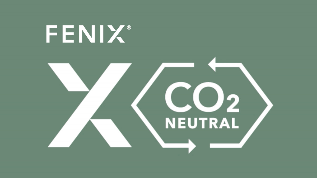 From 1 December 2021, all FENIX products are carbon neutral.