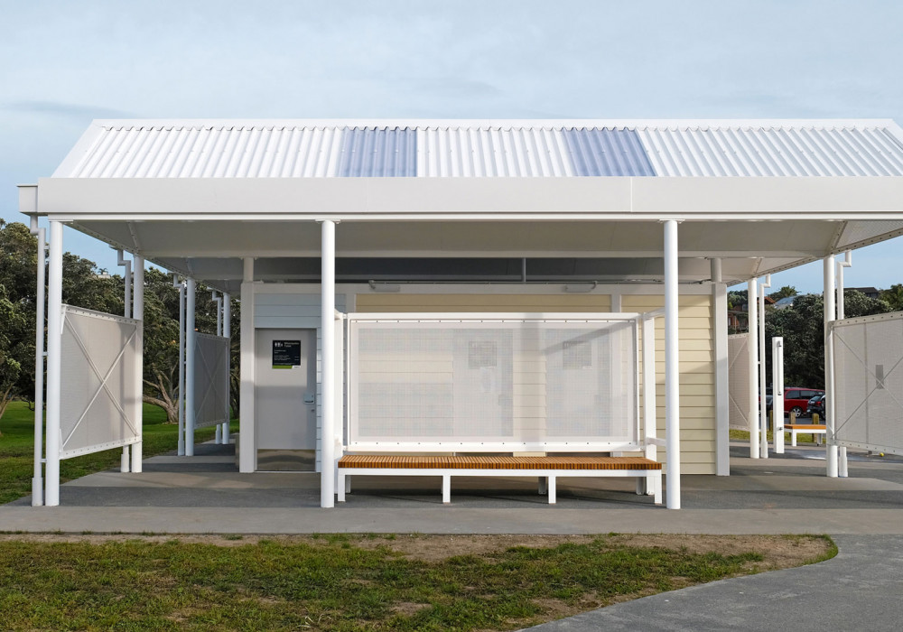Beach Themed Upgrade for Milford Reserve Changing Room and Toilet Block