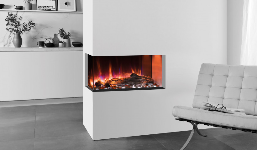 Electric Fireplaces Enhance Apartment Décor with Inspiring Flames