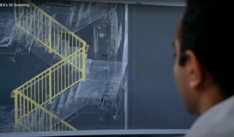 Unex Offers 3D Laser Scanning Service