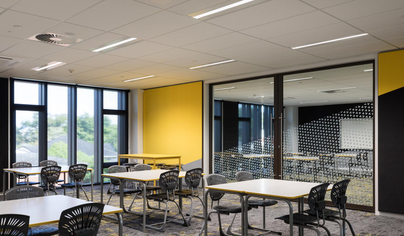 Functional, Sustainable Ceiling Solutions With AMF Thermatex Acoustic