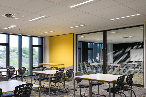 Functional, Sustainable Ceiling Solutions With AMF Thermatex Acoustic