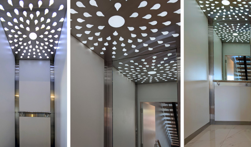 Stylishly Integrated Elevators Provide Seamless Three-Level Living for Takapuna Townhouses