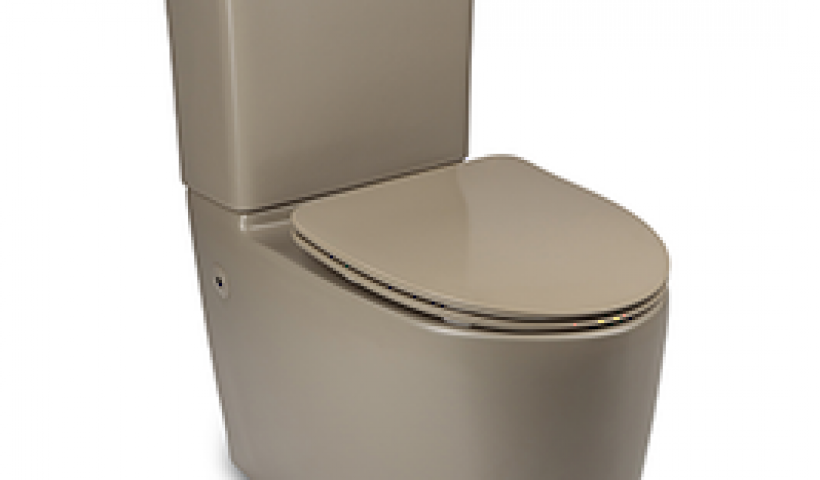 Colours by Kohler: Grande Back-to-Wall Toilet Available in Cashmere