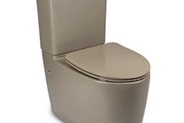Colours by Kohler: Grande Back-to-Wall Toilet Available in Cashmere
