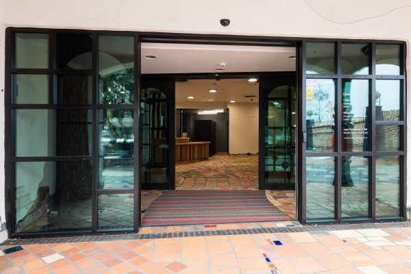 Colourful Curved Entrance Matting Chosen for Hundertwasser Art Centre