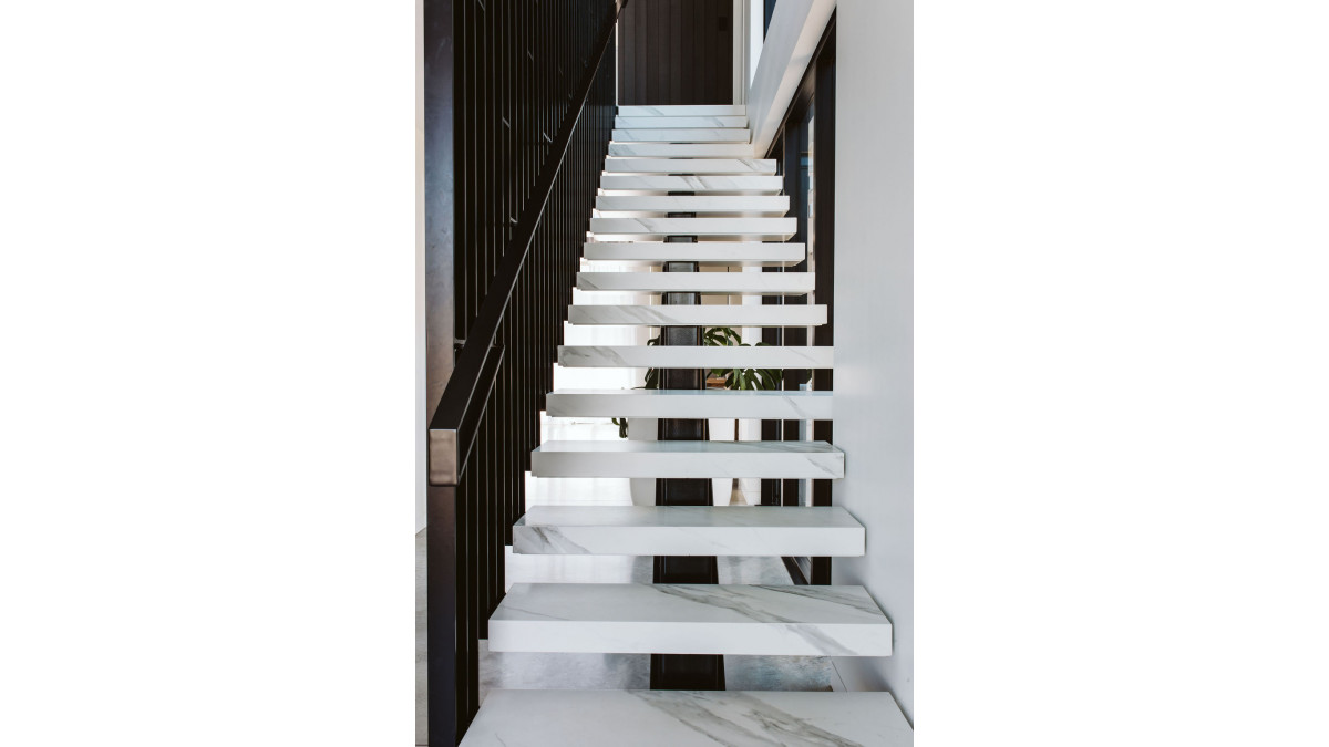 Dekton Opera staircase.