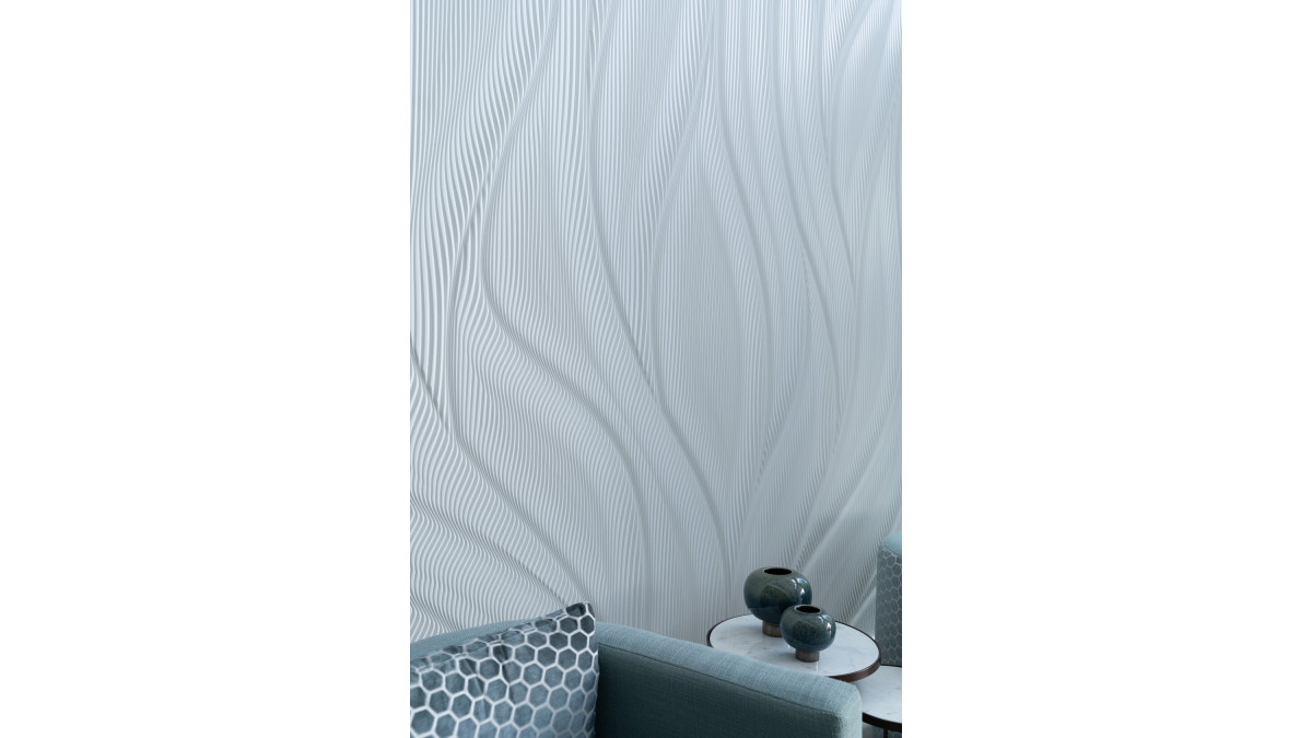 Feature Wall — Mario Romano Walls, Flame design