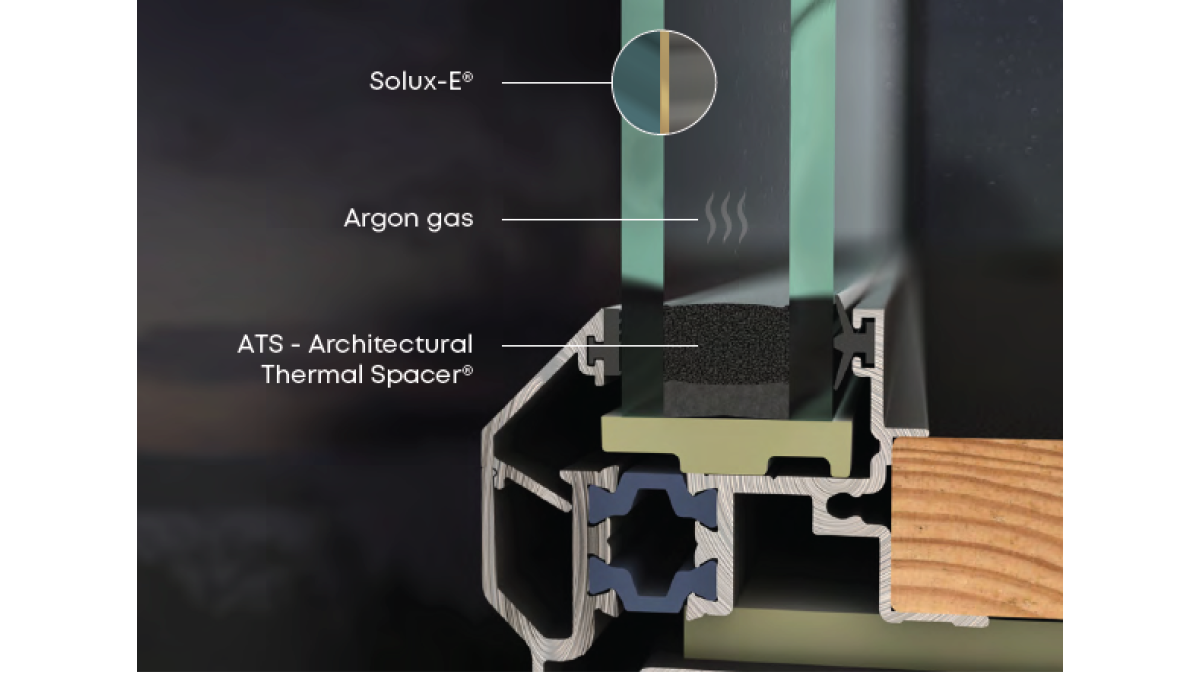 The AGP System and Solux-E low-emissivity coating already meet the specifications required under the strengthened Building Code H1 energy efficiency standards.