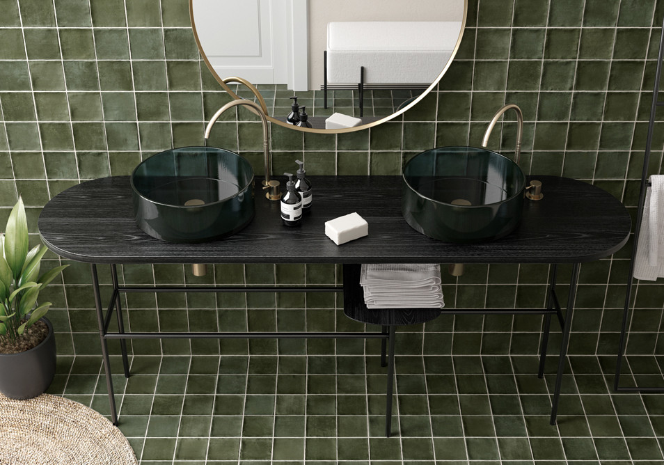 The Argile Collection Offers a Sophisticated Porcelain Alternative to Handmade Tiles