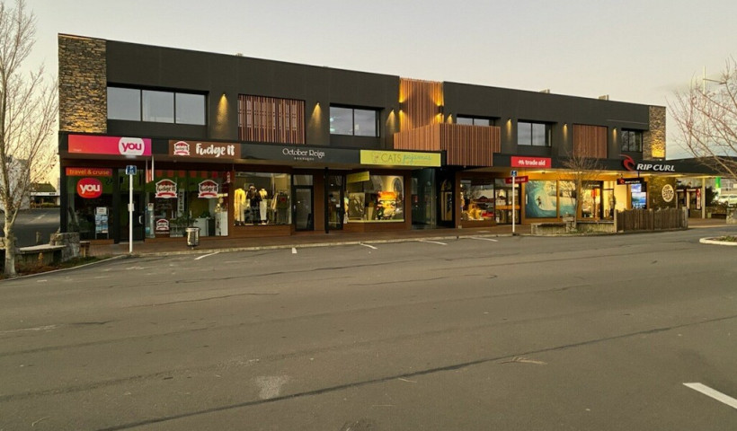 Futurewood Features at the Town Gate Building Renovation in Taupō