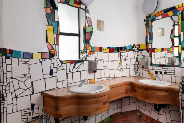 Stylish, Durable, Environmentally Friendly Bathroom Products Specified for Hundertwasser Art Centre 