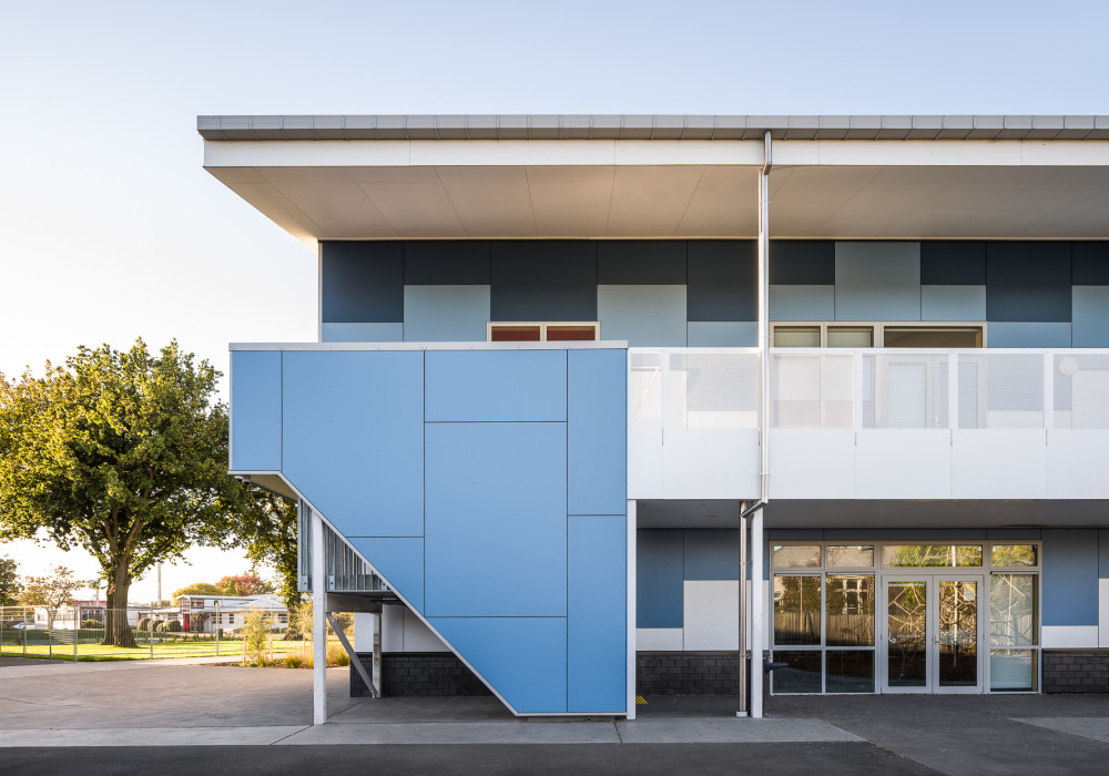 Trespa Meteon Cladding Brings a Splash of Colour and Fun to Hillmorton High School