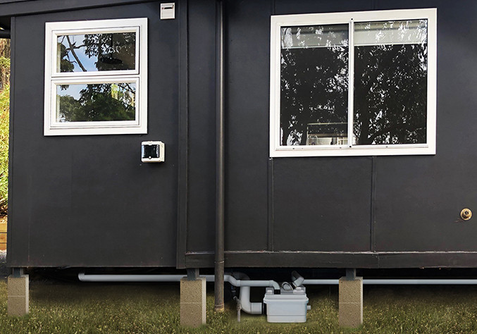 Luxury Cabin Renovation Made Possible with Saniflo