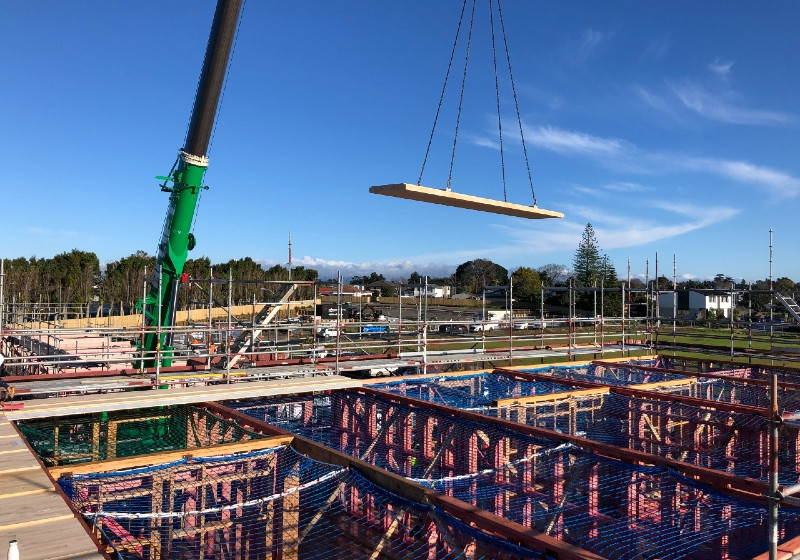 Achieve Time Savings, Space Savings and Greater Spans with Woodspan Intertenancy Floors