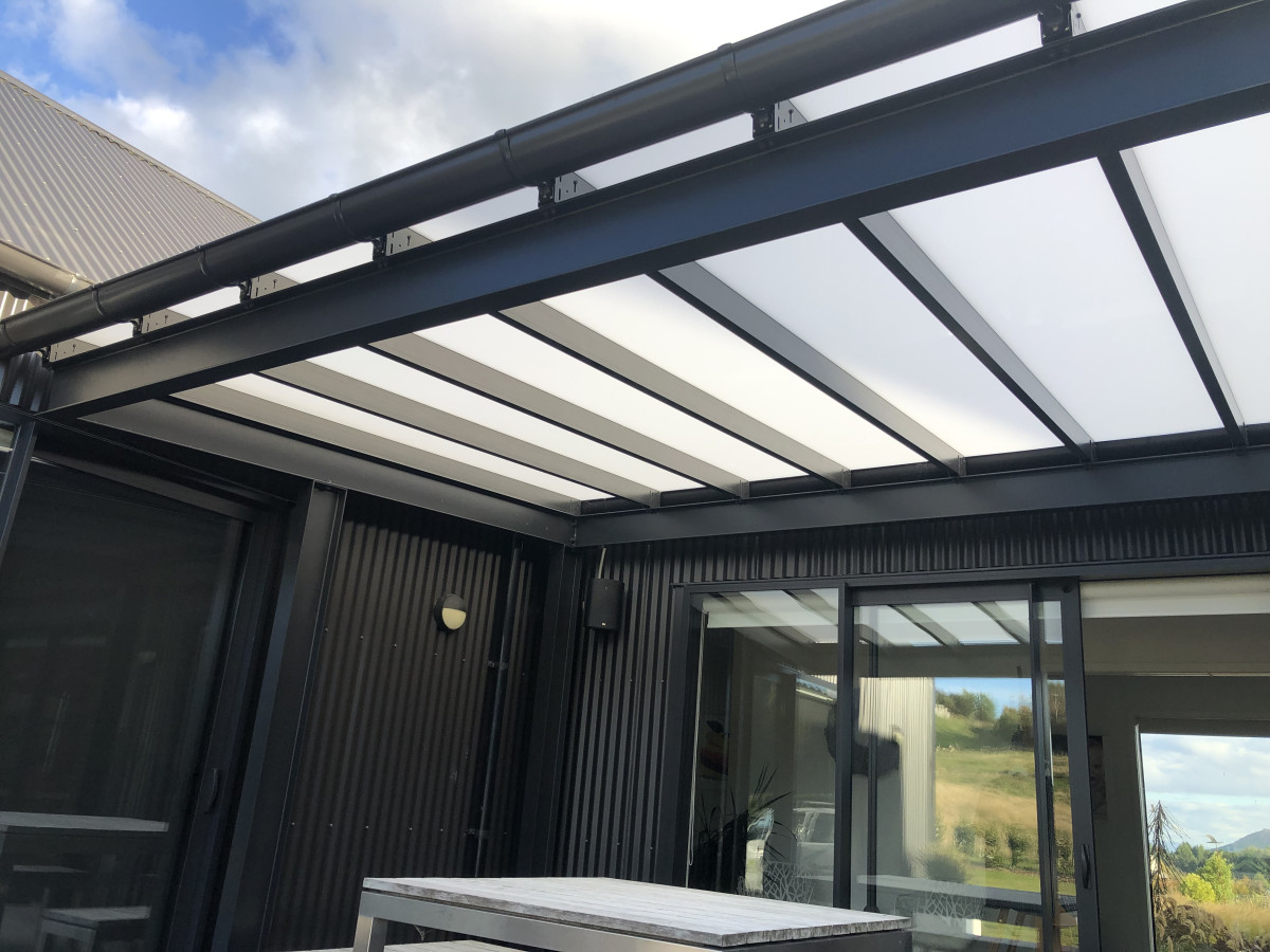 Modern Aluminium Patio Roof Maximises YearRound Light EBOSS