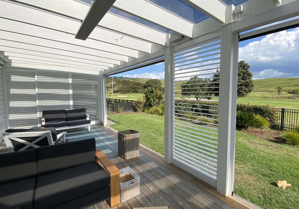 Outdoor Living with Louvrelite 88 Shade System