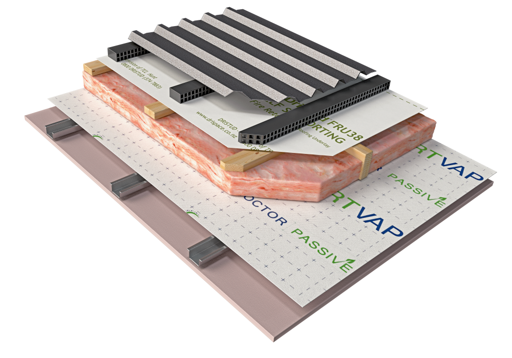 Cold Roof Ventilation: Meet H1 Requirements with DriSpace H1 Systems