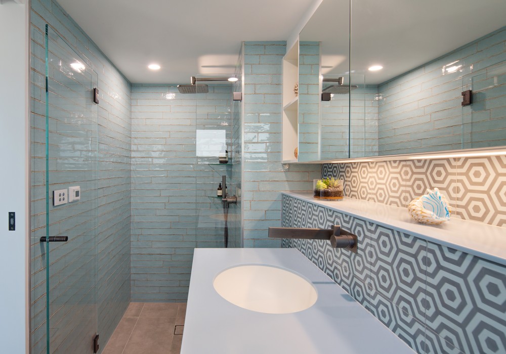Transform Bathrooms with Austaron's Smooth and Textured Surfaces