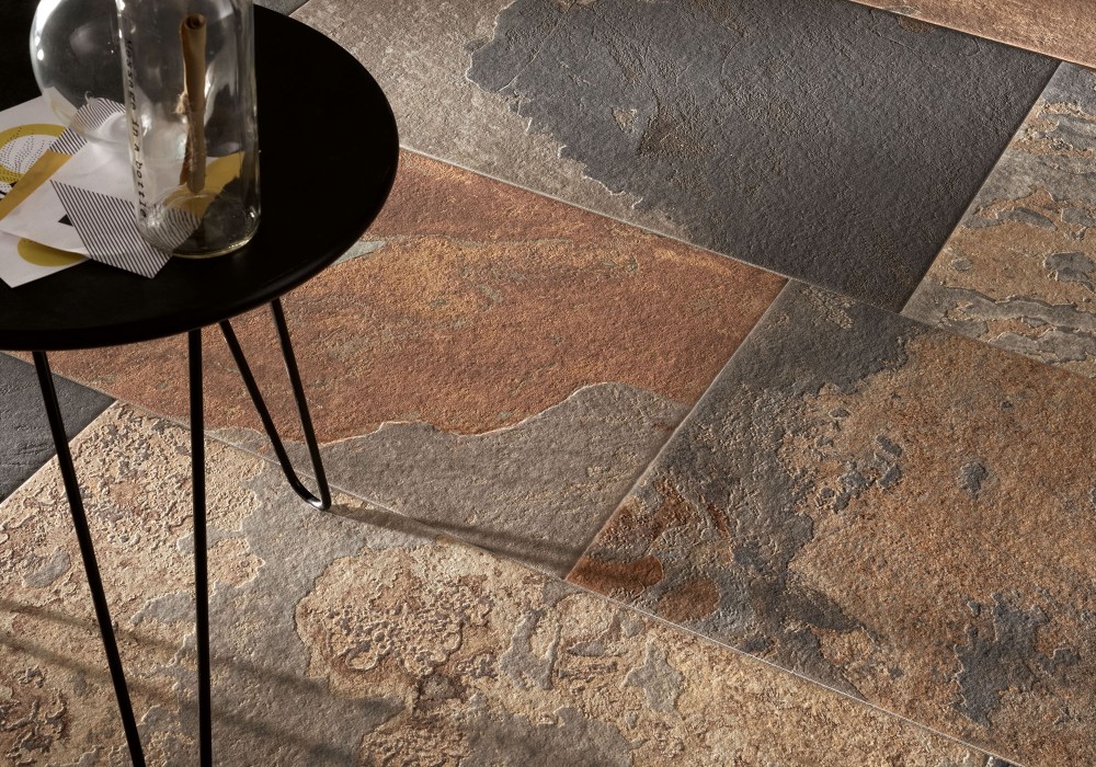 New Collection Brings Tactile Quality of Natural Stone to Porcelain Tiles